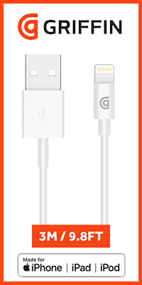 Griffin 3m USB to Lightning Cable