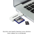 Integral USB 2.0 Dual Slot Card Reader | SD & Micro SD/XC/HC