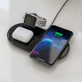 Mophie 3-in-1 Qi Wireless Fast Charger 7.5W | iPhone, AirPods and Apple Watch | Black