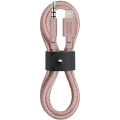 Native Union 1.2m Lightning To Aux 3.5mm Cable | Rose - MFi