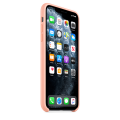 Official Apple Silicone Case - iPhone 11 Pro Max | Grapefruit