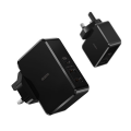 ESR PD Wall Charger 3 Ports Multiport Adapter - USB-C & USB-A | Black