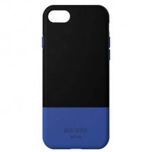 iphone case black blue jack spades