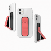 CLCKR Universal Grip and Stand - Pebble Lines Coral