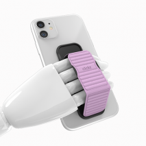 CLCKR Universal Grip and Stand - Pebble Lines Lilac
