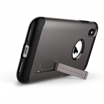Spigen Armour Case With Kickstand - iPhone X & XS | Gunmetal Grey
