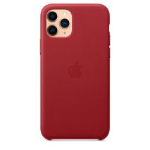 Official Apple Leather Case - iPhone 11 Pro | Red