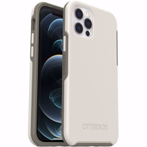 OtterBox Symmetry+ with MagSafe Case - iPhone 12/12 Pro | Spring Snow Beige