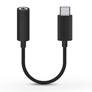Official Sony 3.5mm to USB-C Audio Adapter | Black