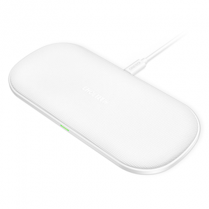 Choetech Dual Fast Wireless Qi Charger | White