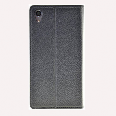 sony xperia x leather case flip book back