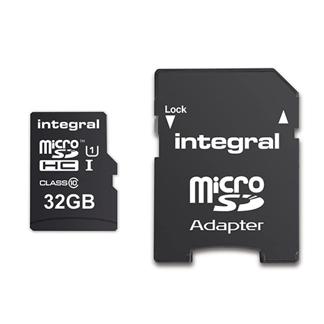 Integral Micro SD Card - 32GB - With Adpater