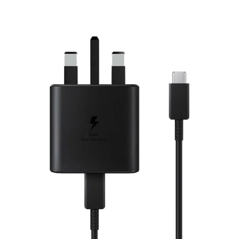 Samsung 25W USB-C Plug and Cable Bundle | Black