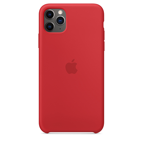 Official Apple Silicone Case - iPhone 11 Pro Max | Red