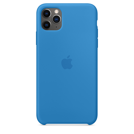 Official Apple Silicone Case - iPhone 11 Pro Max | Surf Blue