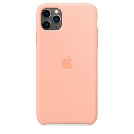 Official Apple Silicone Case - iPhone 11 Pro Max | Grapefruit