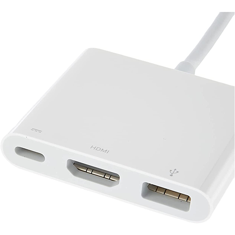 Apple USB-C to Digital AV Multiport Adapter | WhiteApple USB-C to Digital AV Multiport Adapter | White