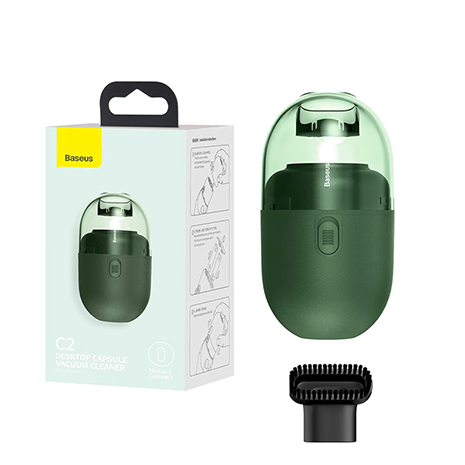 Baseus C2 Desktop Mini Capsule Vacuum Cleaner | Green