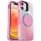 OtterBox Otter+Pop Symmetry PopSockets Case - iPhone 12 Mini | Daydreamer Pink
